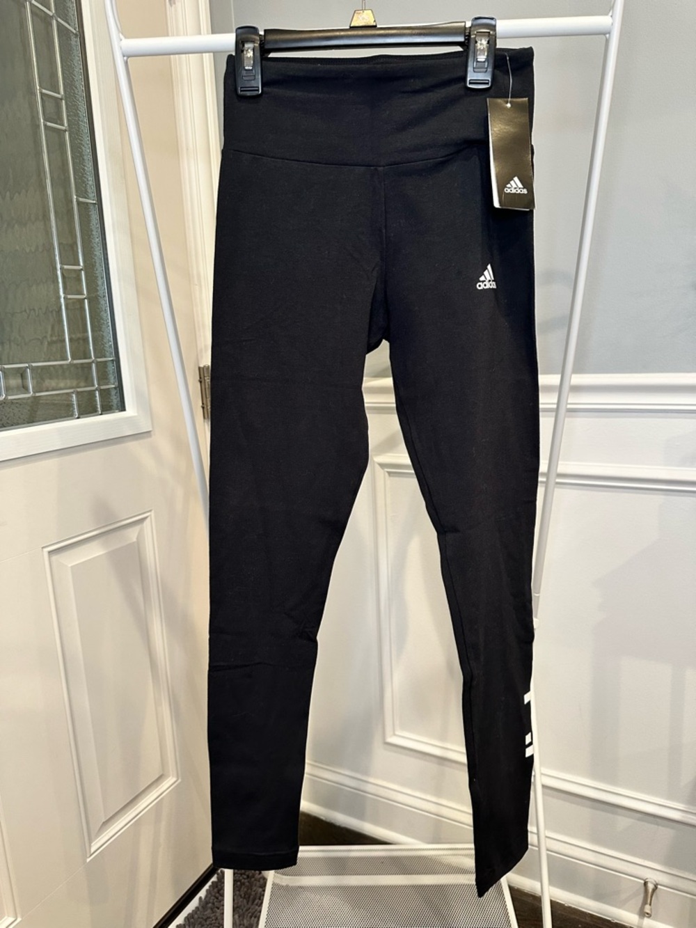 NWT Adidas Women’s Black High-Rise Performance Leggings